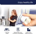 NSF42/NSF53 Certified G E XWFE Refrigerator Water Filter WR17X30702 Ozone