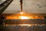 Embedded Punching Laser Cutting Steel Plate For Building Material SGS Approval