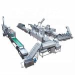 Discount Fully Automatic Industrial Frozen French Fries Production Line Cassava
