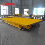 Plastic Mould Warehouse Battery Transfer Cart On Rails