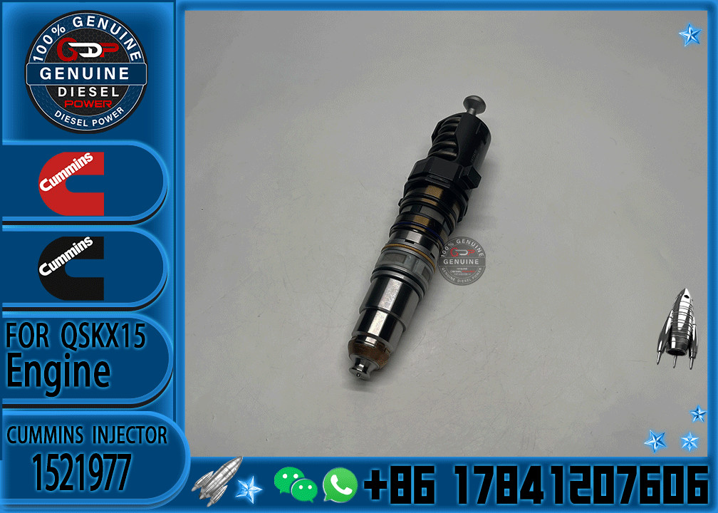 Cummins Compatible Fuel Injector for Models 1521977, 570016, 579251, 4088725, 4903455, 4902818X15
