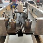 Electrical Single Wall Corrugated Pipe Machine High Speed HDPE Plastic Pipe
