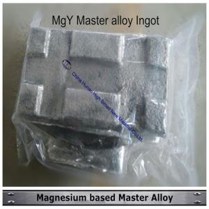 China MgY Magnesium Yttrium Magnesium Master Alloy Ingot MgY Alloy MgY30 MgY25 MgY20 factory