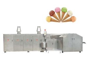 China CE Pulp Egg Roll Production Line / Ice Cream Cone Machine 6700L * 2400W * 1800H factory