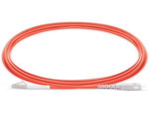 China Simplex Duplex Fiber Optic Cable , LSZH Patch Cord CCTV Application factory