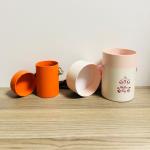 Cardboard Kraft Paper Tube Packaging , Cylinder Round Paper Tube Box