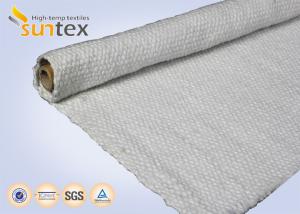 China 650C Ceramic Fiber High Temperature Cloth For Heat Insulation Kit factory