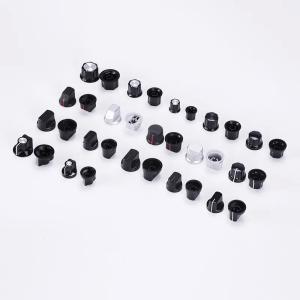 China Sale aluminum volume control audio knob 6mm d shaft knob custom mixer fader knobs metal factory