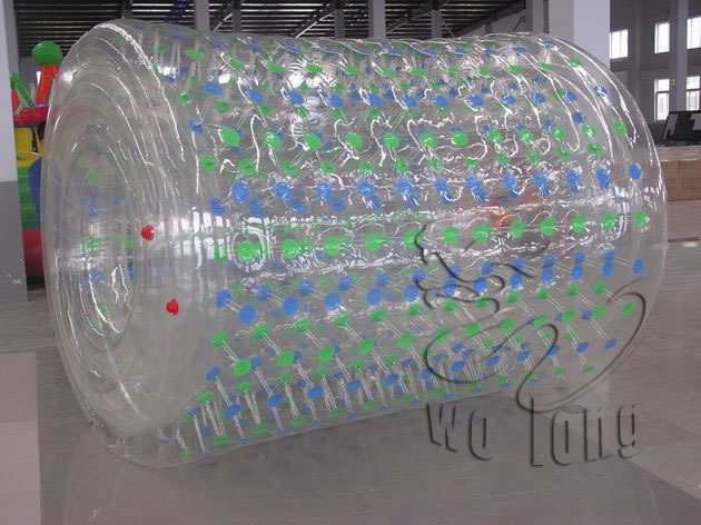 TPU durable inflatable roller for water park