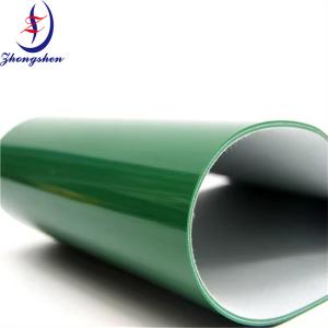China Manure Removal Green PVC Conveyor Belt 1mm~6mm For Poultry Farm factory
