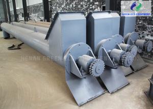 China 40m Max Length Shaft Screw Conveyor , Coal Cement Screw Conveyor 220V/380V factory