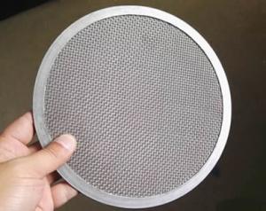 China Woven Wire Mesh Filter Disc SS Materials High Strain Ability Long Lifespan factory