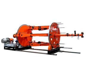 China Wire and cable stranding machien Cradle Type Wire And Cable Making Machine , 6-12mm Cable Layup Machine factory