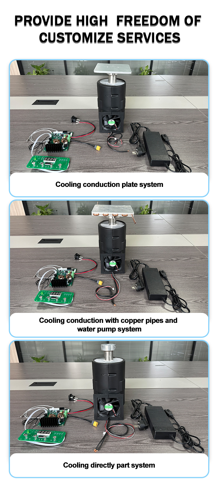 Compact and Powerful 3KG Free Piston Stirling Cooling System for Minus 145 Degree