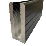 Architectural Aluminum Armrest Extrusion Profile T6 Industial ISO 9000
