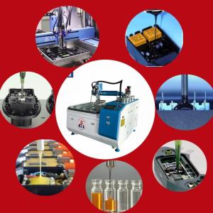 China Volumetric PGB-810 Full Automatic AB Glue Dispenser With CE Certification factory