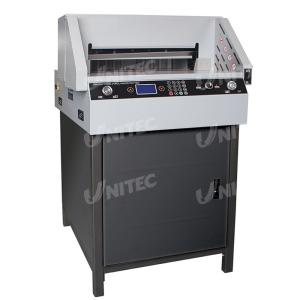 China 490mm Electric Programmable Paper Cutter E460R / Tabletop Paper Cutter factory