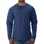 Custom Logo Classic Fit Soft Heavy Weight Tee Cotton Polyester Blank Long Sleeve