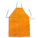 Yellow Cow Split Fire Resistant Barbeque Industrial Safety Clothing leather