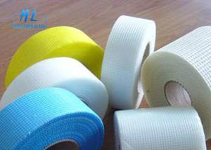 China Tensile Strength Self Adhesive Fiberglass Mesh Tape With 30% Glue Content factory