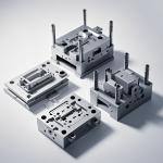 Multiple Cavity Plastic Injection Molding Mold ISO Hot Cold Runner