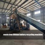 1000L/H Waste Car Lead Acid Battery Recycling Machine with Lithium Battery