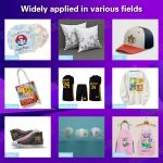 Customizable 17inch Pigment Ink T-shirt DTG Printer for Direct Pet Film Printing