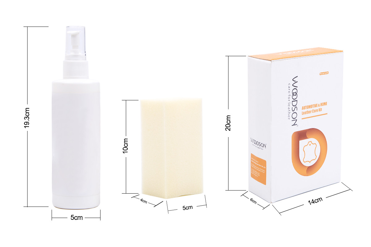 250ml Antibacterial PU Leather Care Kit Cream Conditioner for Handbag Furniture