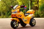 6V Electric Police Motorbike For Kids Size 117*55*72cm Age 2-8 Years Old