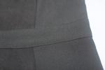 Long Sleeve Splice Fashion Ladies Blouse Black Color Ladies Office Wear Blouses