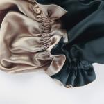 19mm Double Sided Reversible Silk Bonnet , Adults Silk Head Wrap Sleep