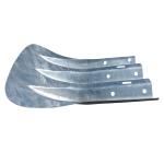 Galvanized Fish Tail Terminal End for Traffic Barriers ISO Certified and Powder