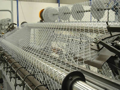 1.8x20m Roll Chain Link Wire Mesh Fencing Hot Galvanized Home