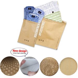 China FSC Kraft Paper Honeycomb Padded Mailer For Apparel Shipping factory