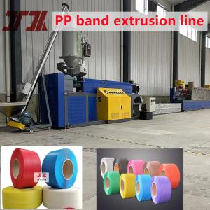 Adjustable Tension PP Strap Extrusion Line With Double Station Winder