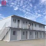 Zontop Modern Luxury Easy Assemble Steel Prefabricated 2 Story Frame 20ft 40 Ft