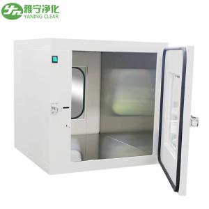 Static Cleanroom Pass Box Electrical Interlock GMP Standard Air Tight