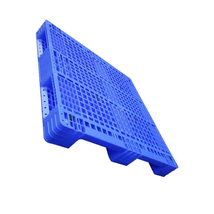 China Blue Customized Static Load Flat Plastic Pallet 1200x1200 HDPE factory