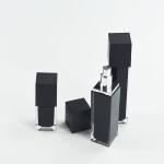 30ml 50ml 100ml Black Color Cosmetic Package Skin Care Square Set Acrylic Lotion