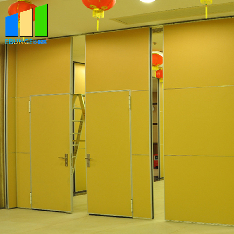Conference Room Movable Sliding Foldable Walls Sound Proof Gypsum Partitions For Office