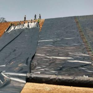 HDPE/LDPE Geomembrane 1.0mm/1.5mm/2.0mm For Waterproof / Fish Pond Liner /