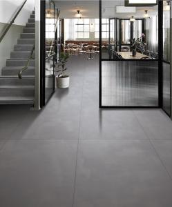 China Non-Slip Soft Glazed Modern Floor Porcelain Tiles For Restaurant 48&quot;X24&quot; Gray factory