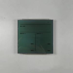 Custom Segment LCD for Vehicle Display RoHS Compliant TN STN FSTN VA Segment LCD