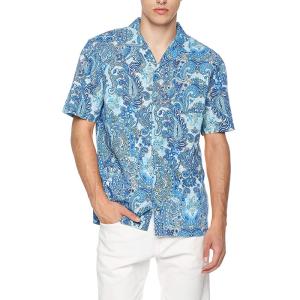 China Relaxed Fit Mens Casual Short Sleeve Shirts 48% Cotton Vintage Aloha Style factory