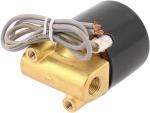 Long Close Electromagnetic Water Valve 2W025-06 Manual Handle Switch Control