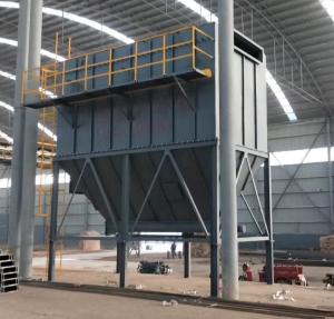 China 1133 kg Industrial Air Powder Shaker Bag Dust Collector Effective factory