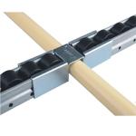 Zinc Coated SPCC Slide Rail Joint JY-2044E Track Union