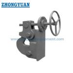 CB 289-81 Screw Type Anchor Releaser Ship Mooring Equipment Cable Clench Ship