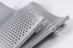Custom 3D Internal 3.5MM 2.5MM Aluminum Facade Panels For Modern Building