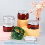 16 Ounce Plastic Jars Clear Plastic Mason Jars Storage Containers Wide Mouth
